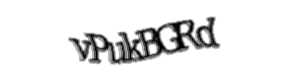Security check image, please type the characters shown